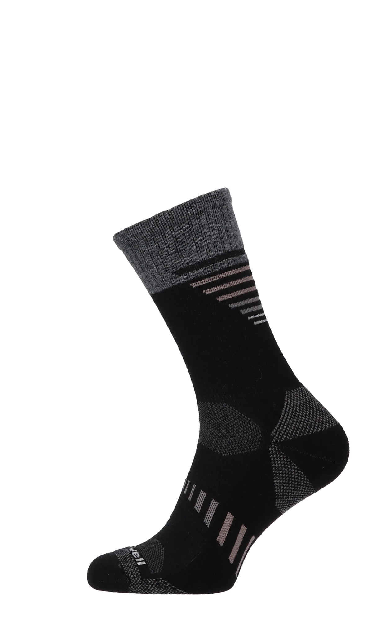 Ascend Crew II Heren Wandelsokken Klasse 1 Black - Image 3