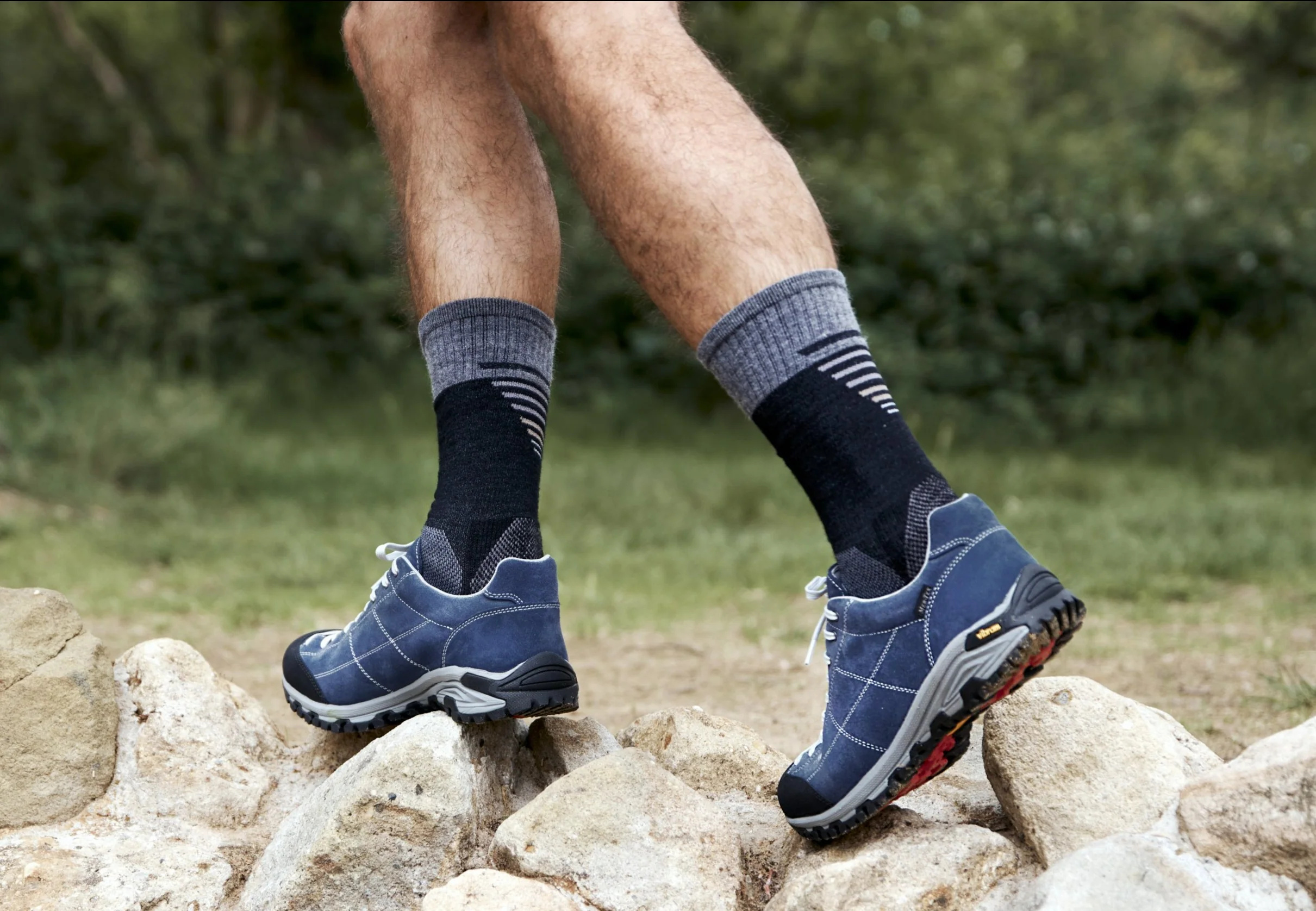 Ascend Crew II Heren Wandelsokken Klasse 1 Black - Image 5