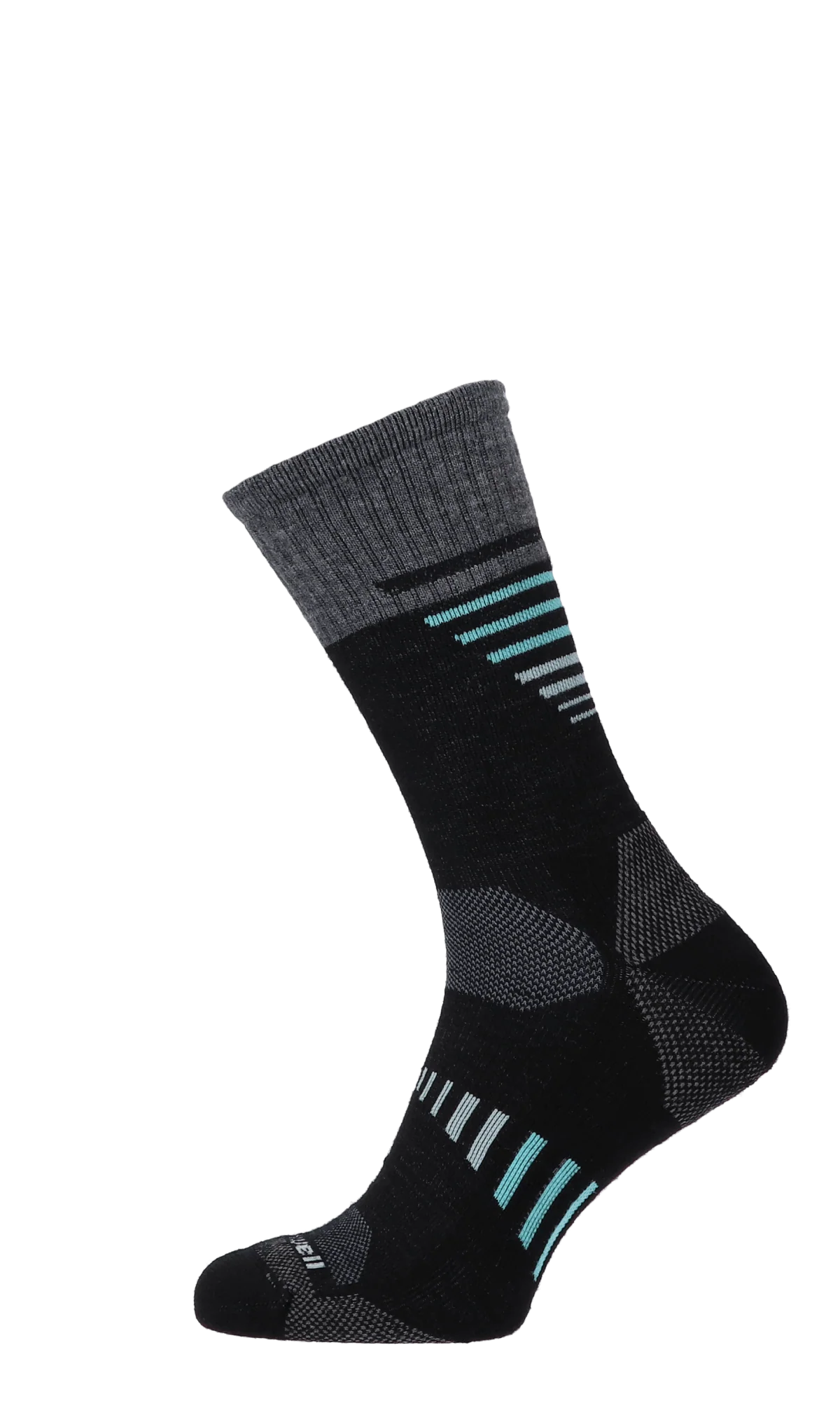 Ascend II Crew Dames Wandelsokken Klasse 1 Black - Image 3