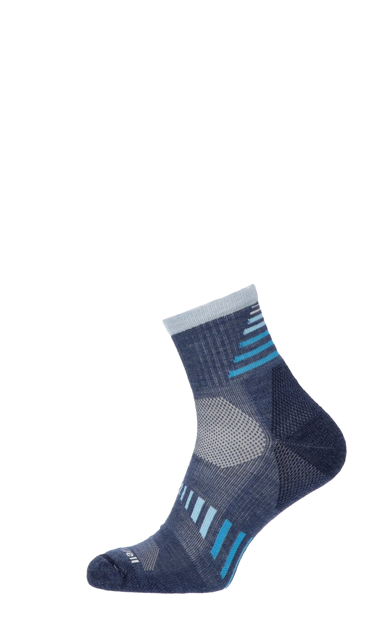 Ascend II Quarter Dames Wandelsokken Klasse 1 Denim - Image 3