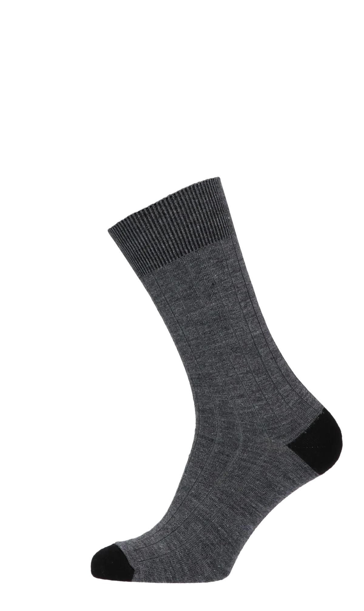 Chelsea Rib Herensokken Charcoal - Image 3