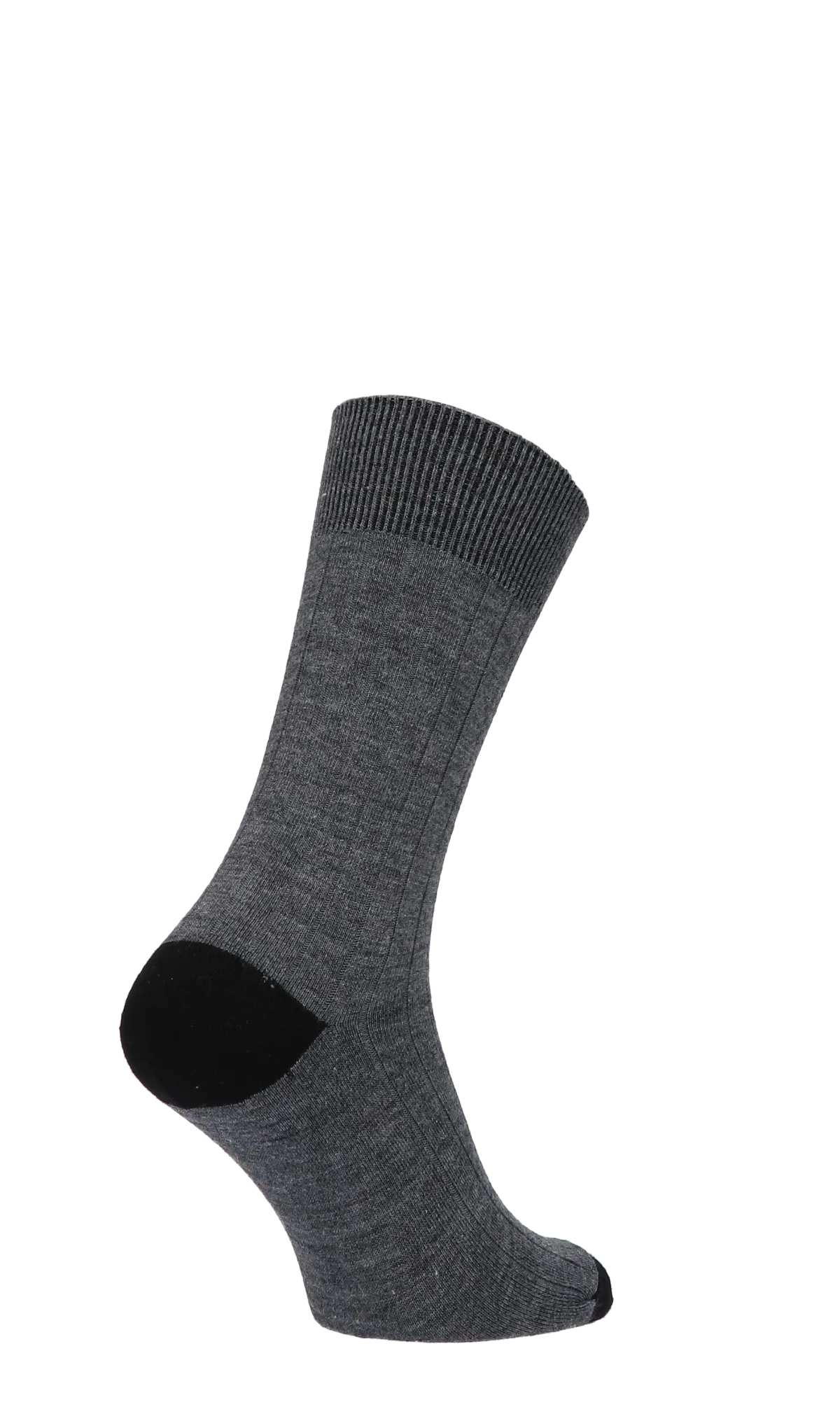 Chelsea Rib Herensokken Charcoal - Image 4