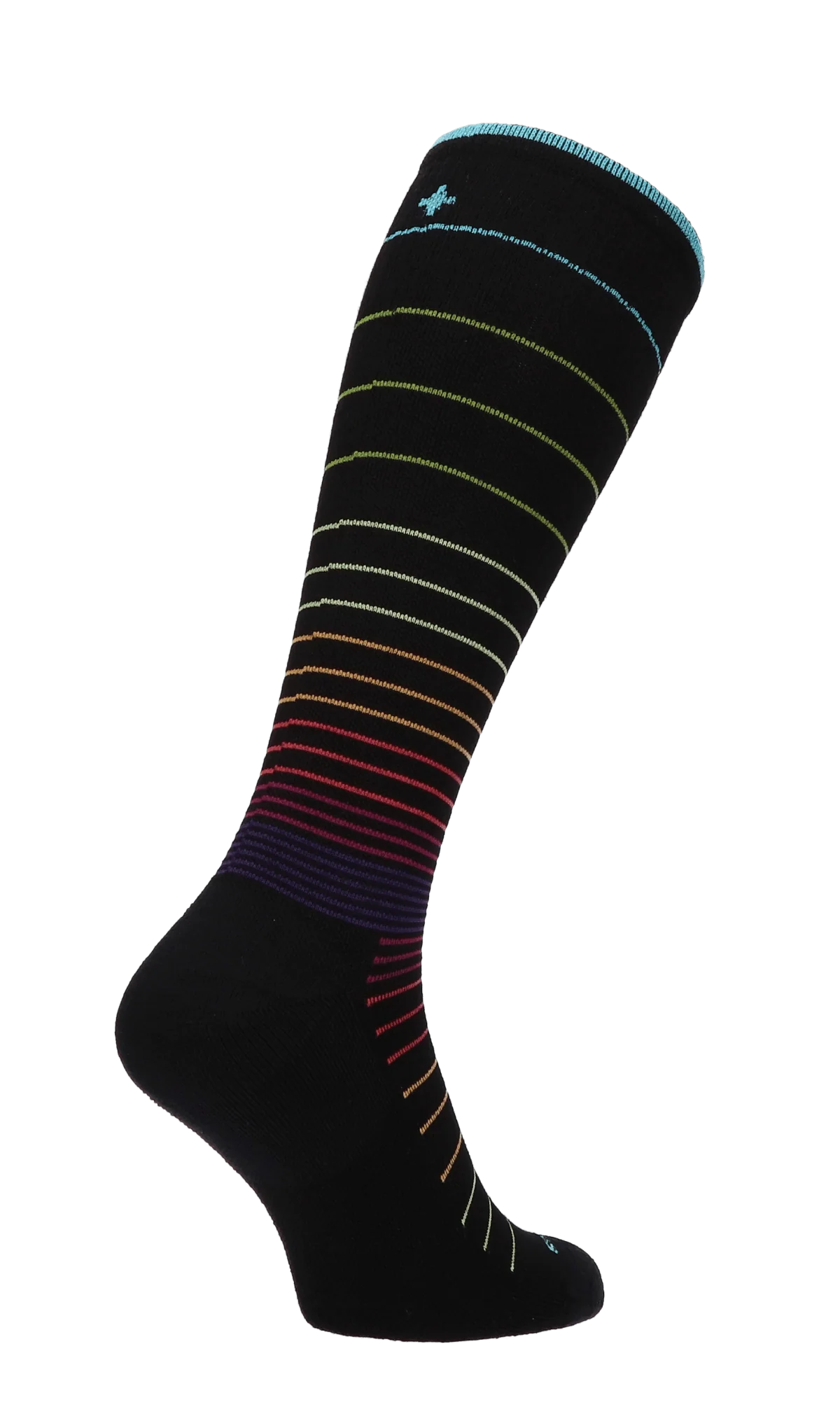 Circulator Dames Compressiekousen Klasse 1 Black Stripe - Image 5