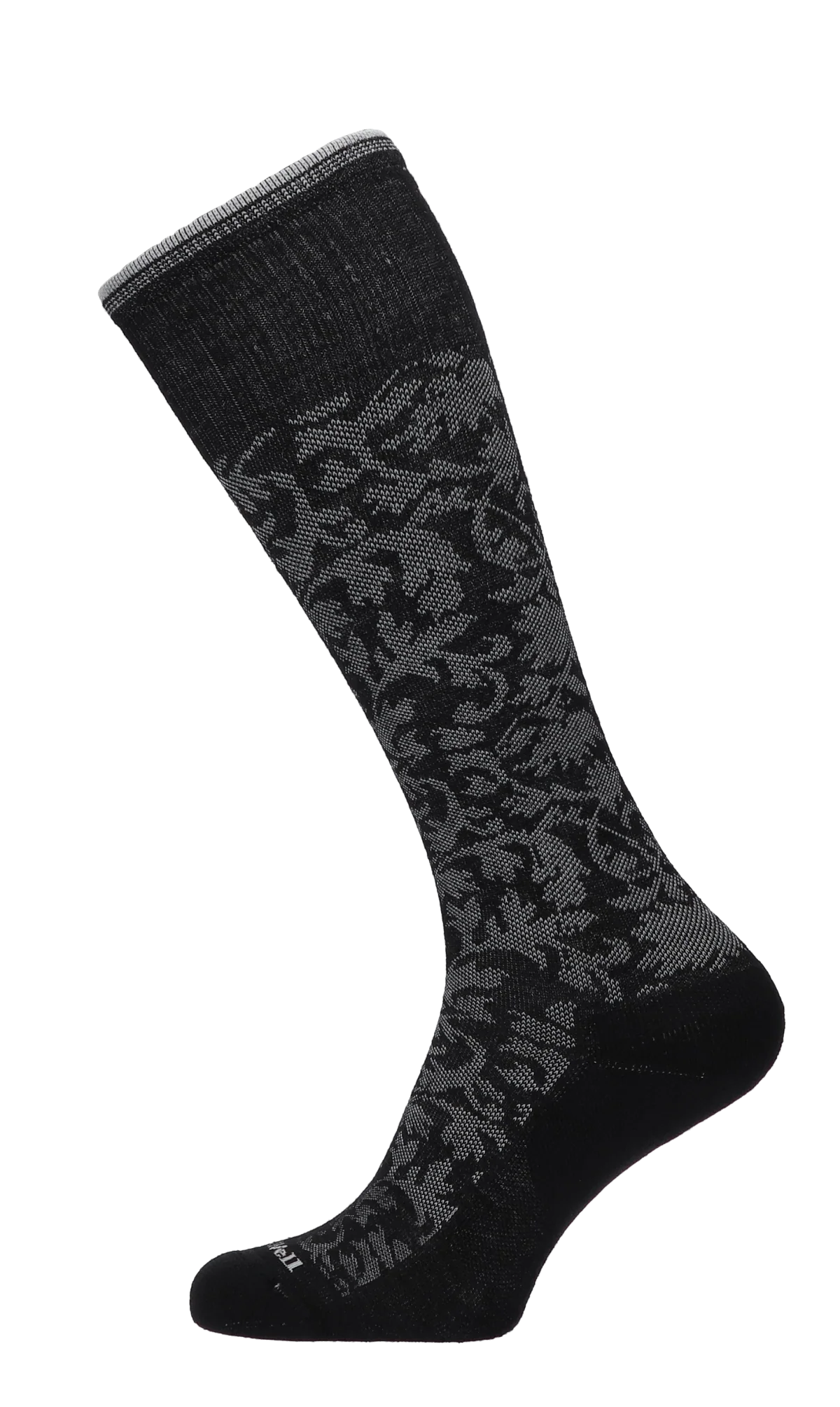 Damask Dames Compressiekousen Klasse 1 Black - Image 3