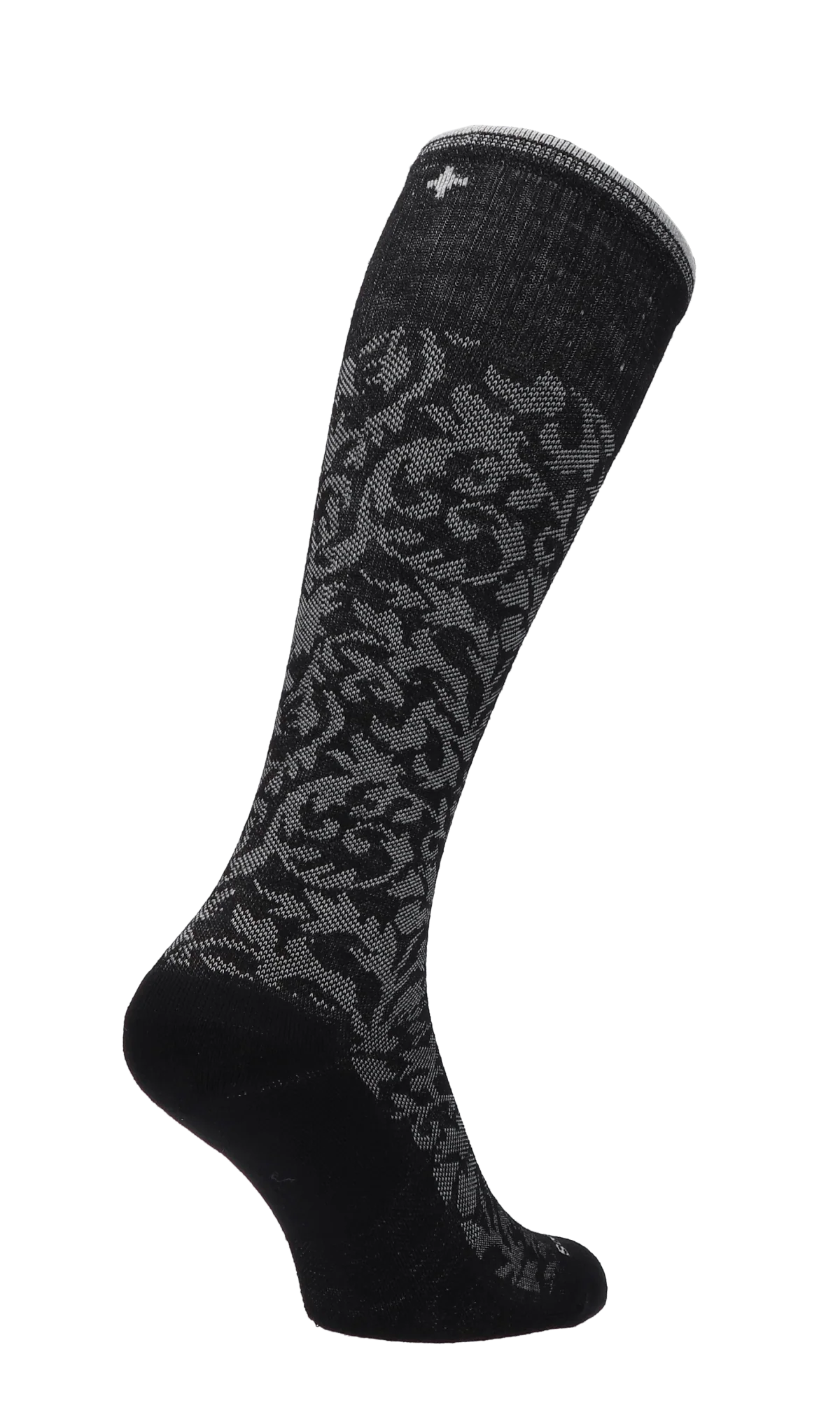 Damask Dames Compressiekousen Klasse 1 Black - Image 4