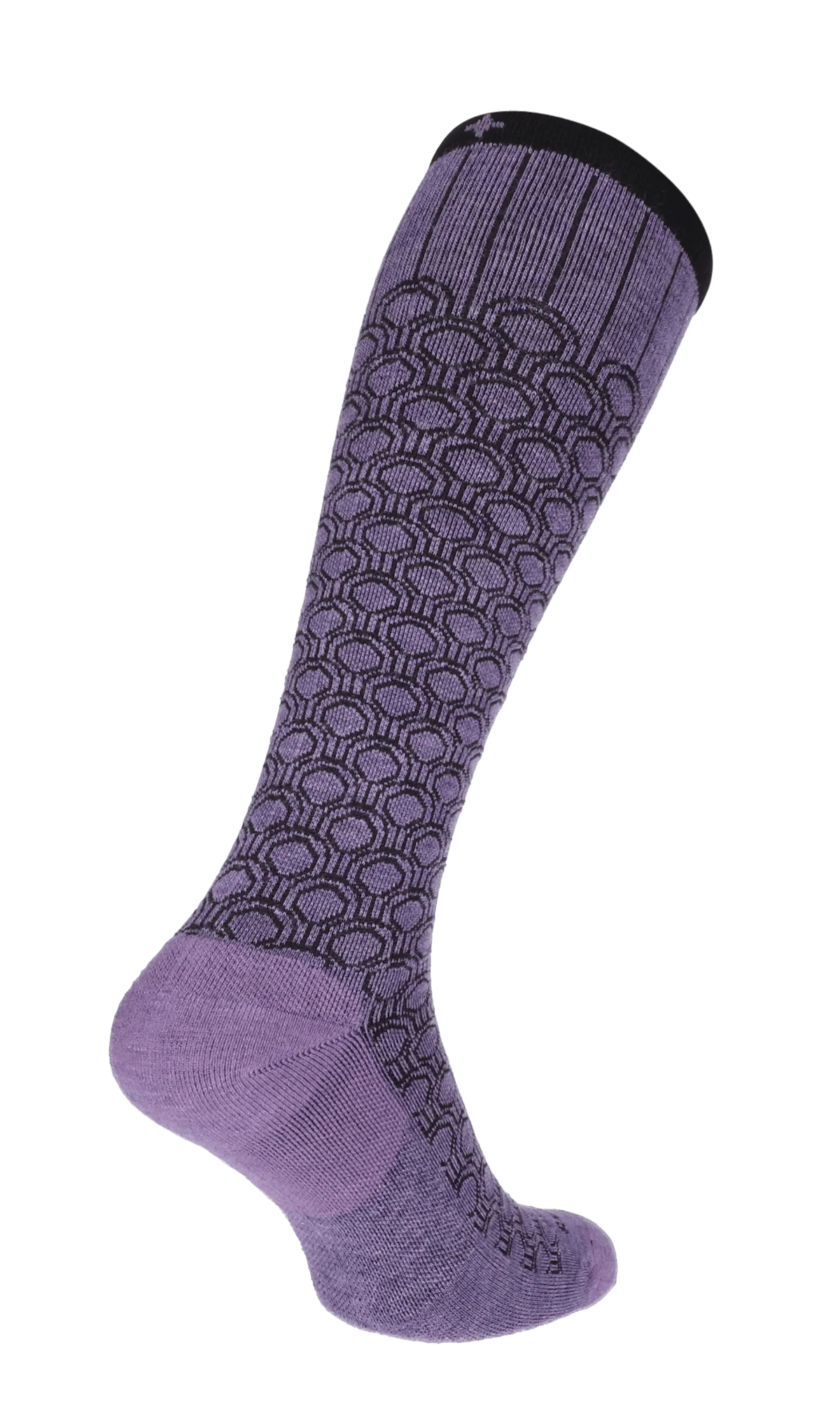 Deco Dot Dames Compressiekousen Klasse 1 Plum - Image 4