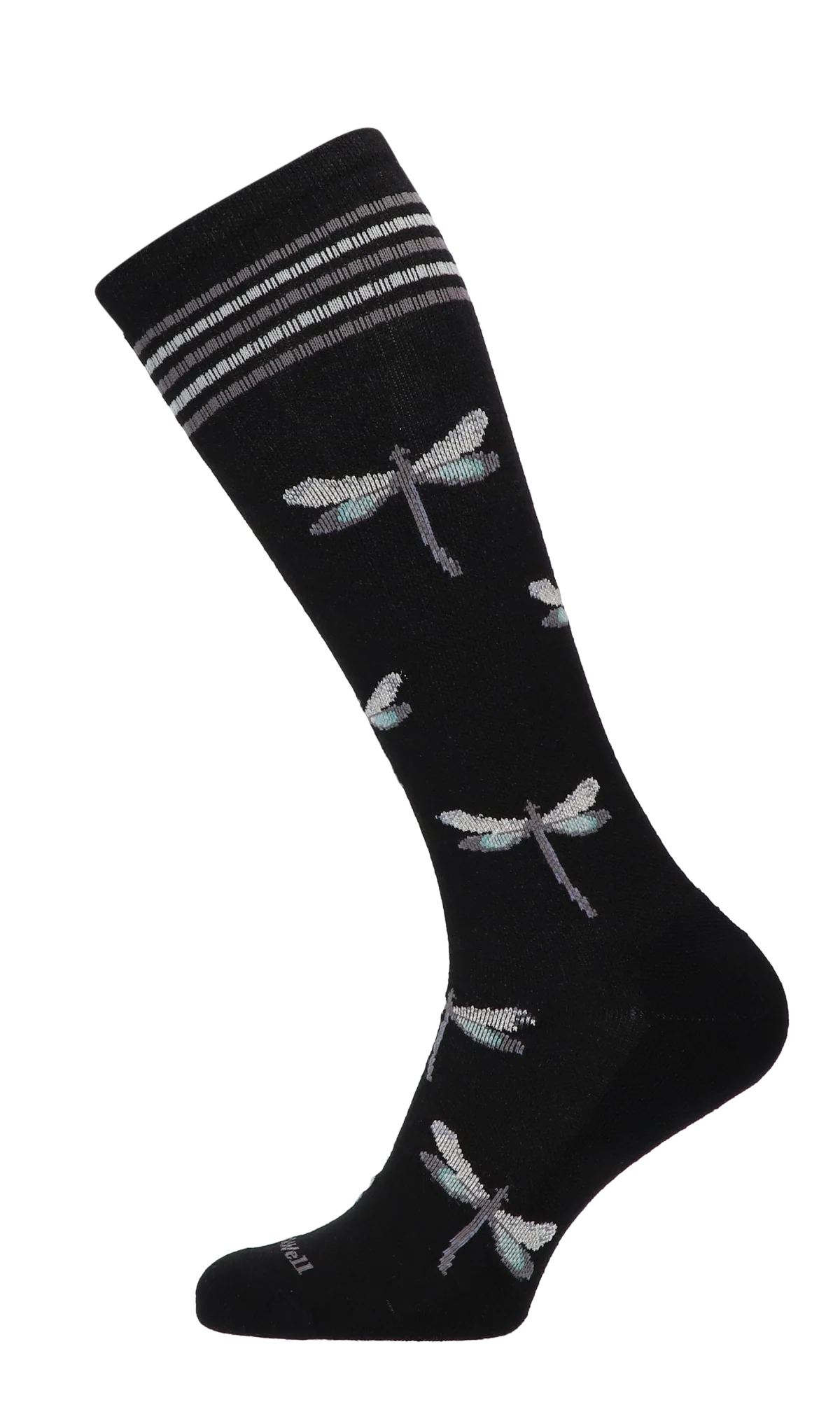 Dragonfly Dames Compressiekousen Klasse 1 Black - Image 3