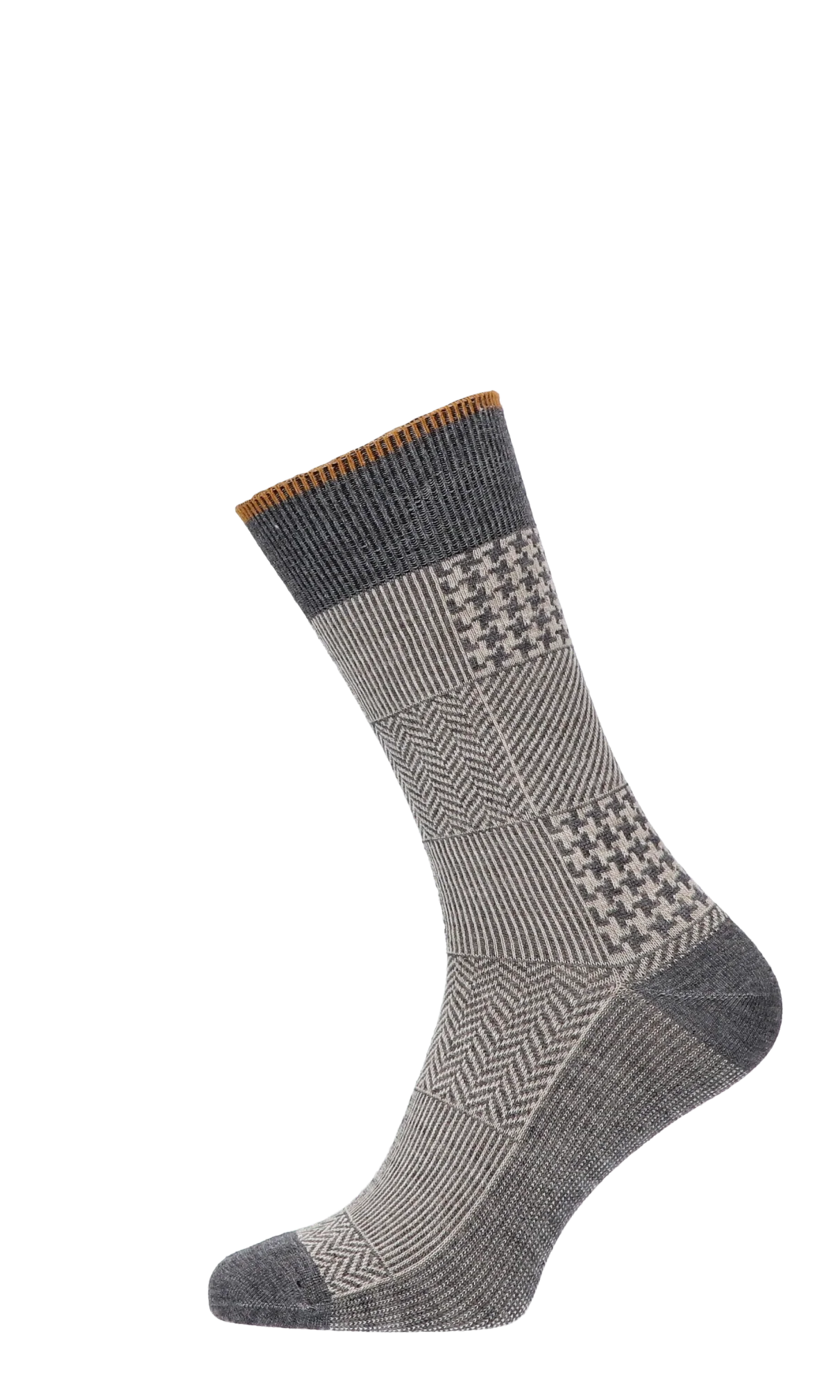 Haberdashery Herensokken Charcoal - Image 3