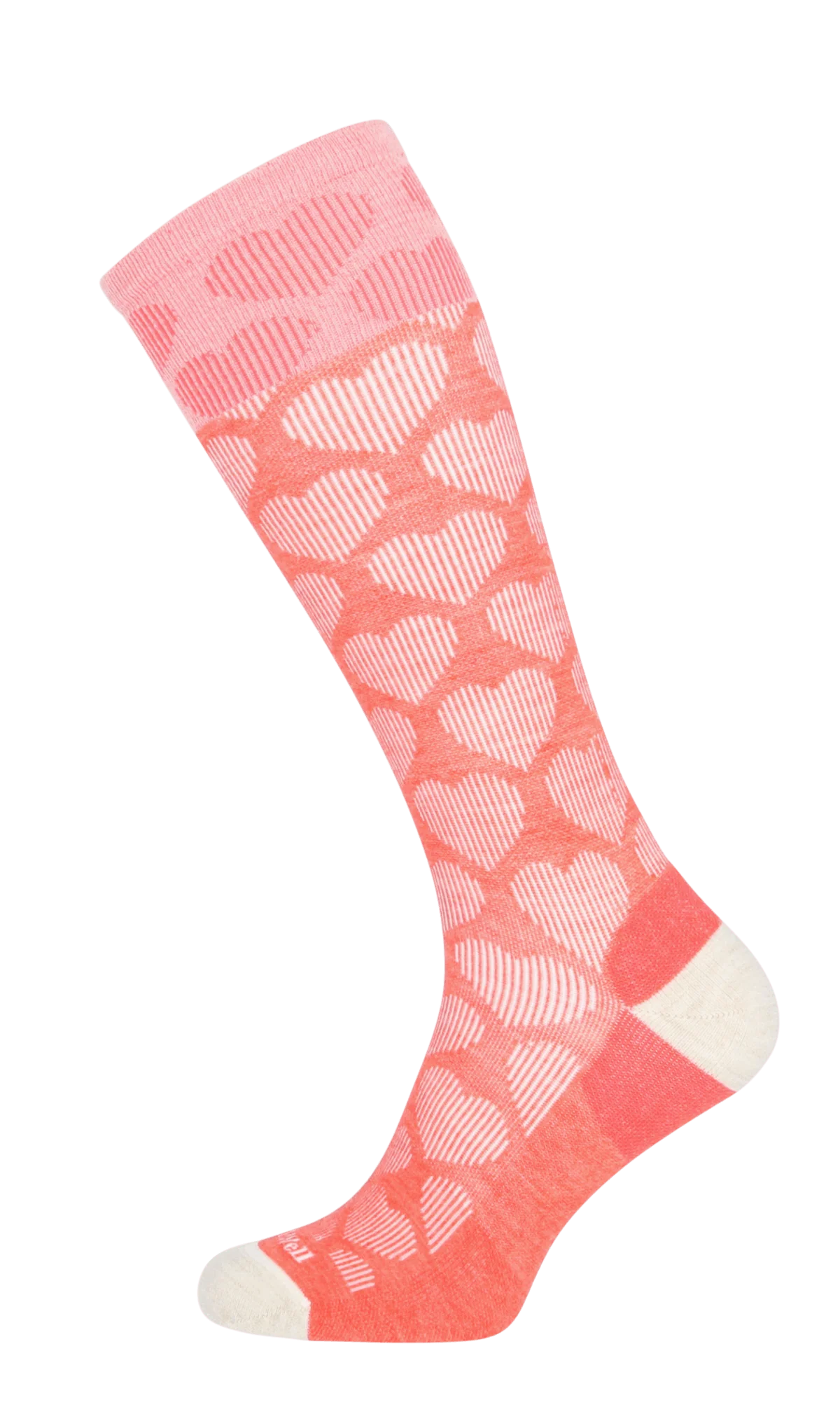 Heart Throb Dames Compressiekousen Klasse 1 Guava - Image 3