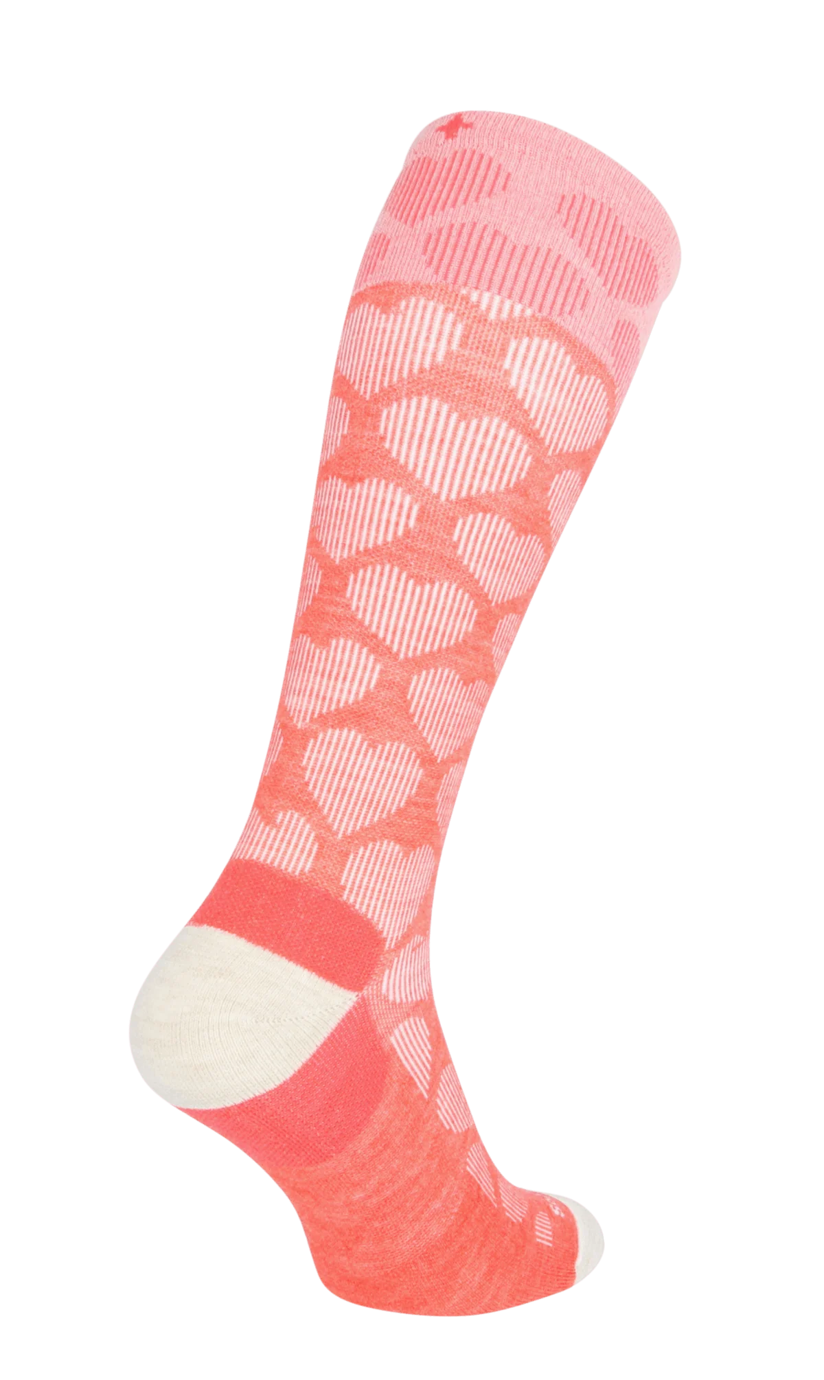 Heart Throb Dames Compressiekousen Klasse 1 Guava - Image 4