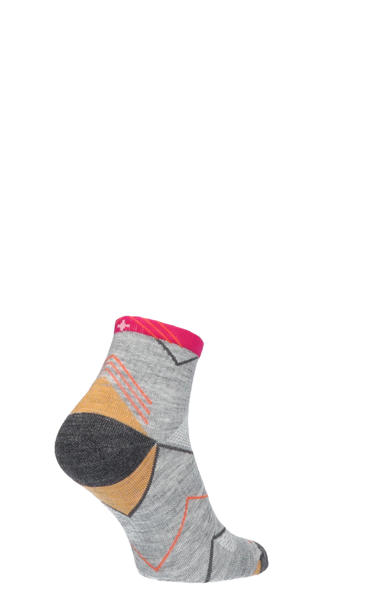 Incline Quarter Dames Sportsokken Klasse 1 Grey - Image 4
