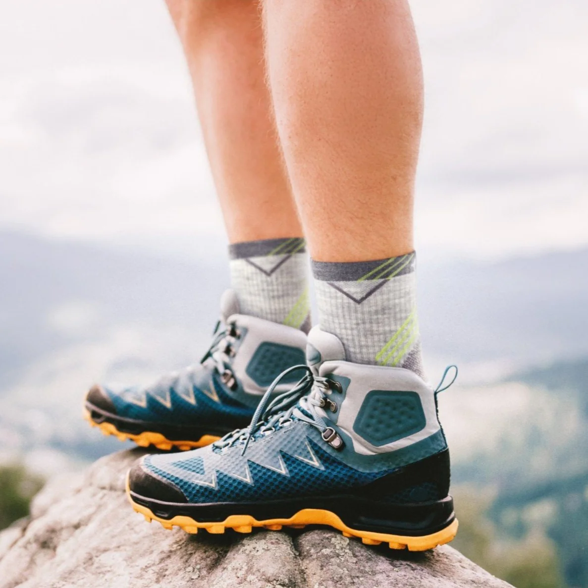 Incline Quarter Heren Sportsokken klasse 1 Grey - Image 5