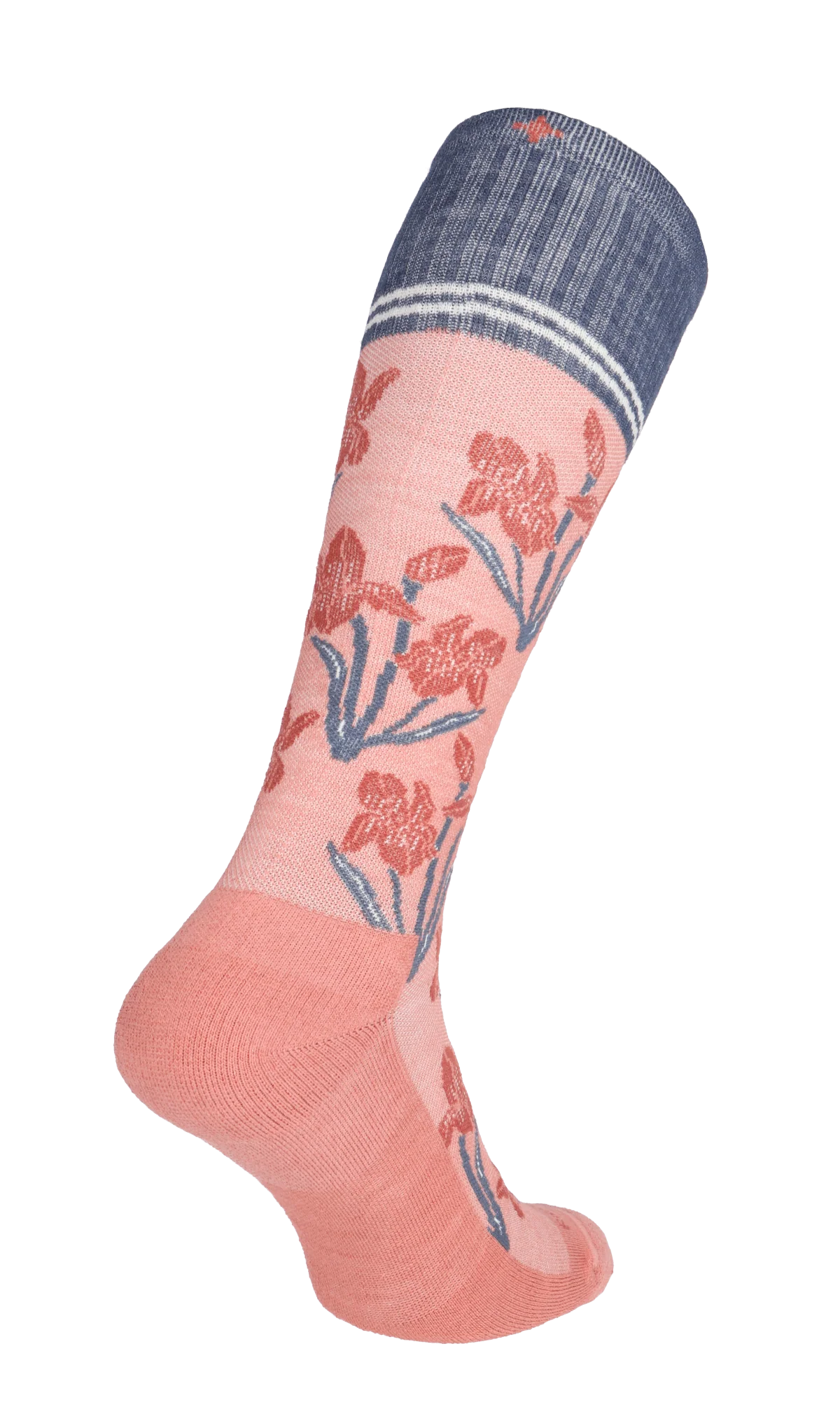 Iris Dames Compressiekousen Klasse 1 Pink Clay - Image 4