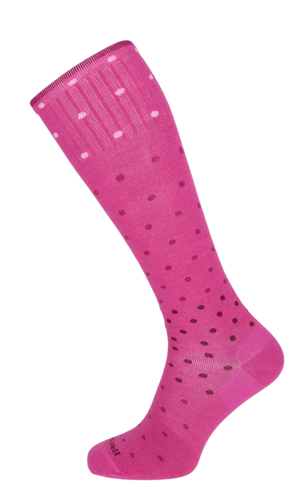 On The Spot Dames Compressiekousen Klasse 1 Raspberry - Image 3