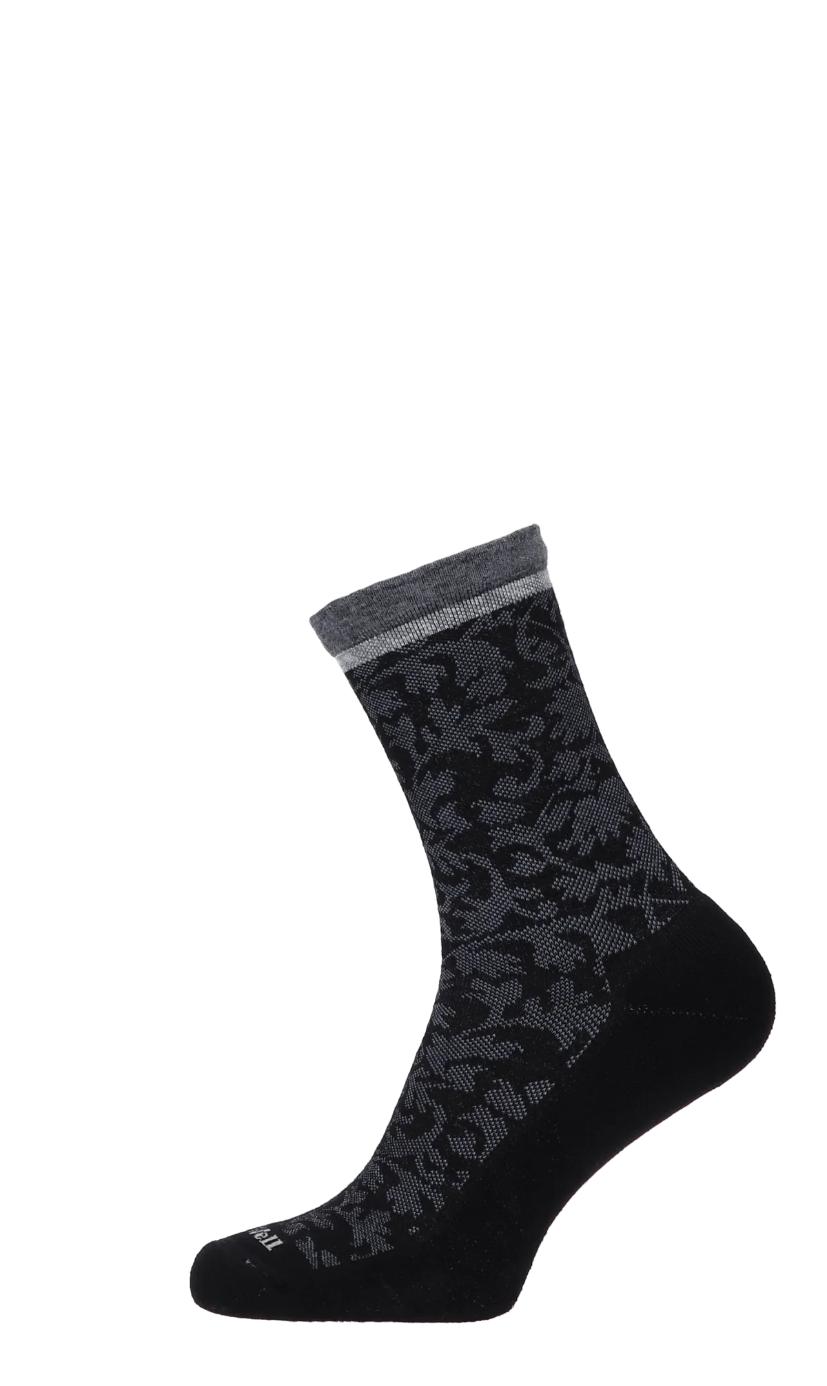 Plantar Cush Crew Dames Hielspoor Sokken Klasse 2 Black - Image 3