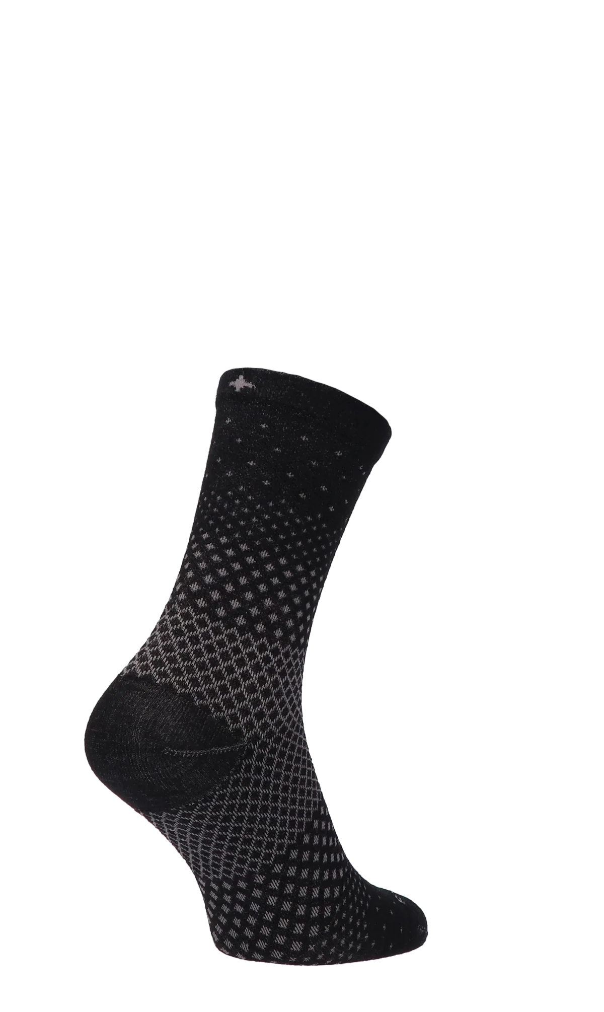 Plantar Ease Crew Dames Hielspoor Sokken Klasse 2 Black - Image 4