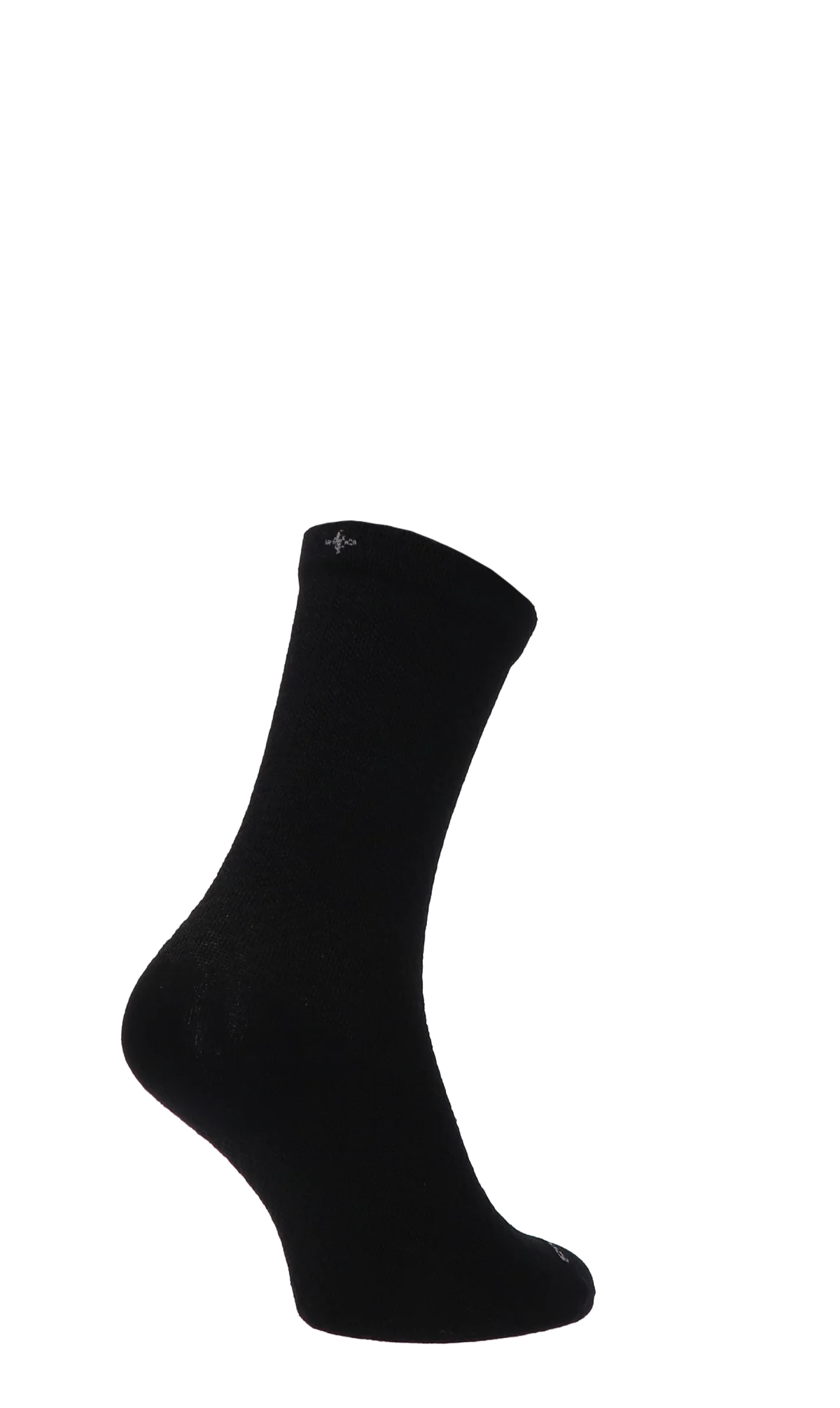Plantar Ease Crew Dames Hielspoor Sokken Klasse 2 Black Solid - Image 4