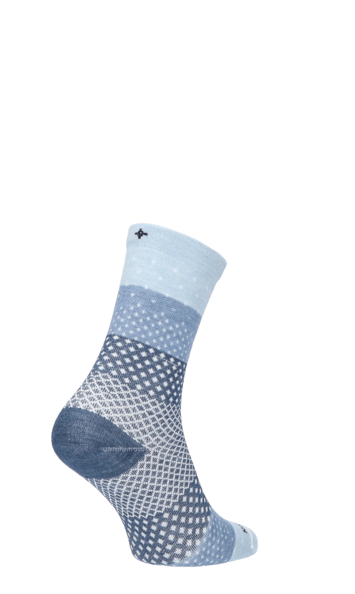 Plantar Ease Crew Dames Hielspoor Sokken Klasse 2 Bluestone - Image 4