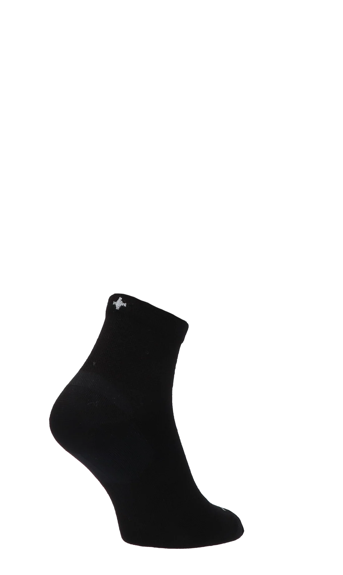 Plantar Ease Quarter Heren Hielspoor Sokken Klasse 2 Black Solid - Image 4